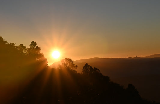 Sunrise - Easter Slops of Mt Pinos